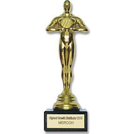 MERCON awards - Magnetrol's highest growth distributor 2016