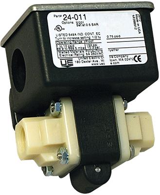 Ekonomiczny sygnalizator różnicy ciśnień lub ciśnienia OEM 24 United Electric Controls