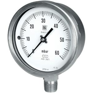 Capsule pressure gauges