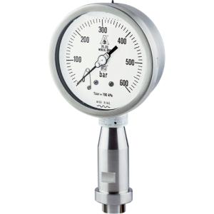 Pressure gauges for homogenisers