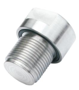 Threaded diaphragm seals with face diaphragm