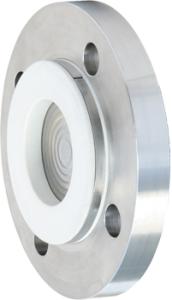 Chemical resistant flanged diaphragm seals